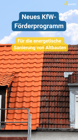 Neues KfW-Förderprogramm „Jung kauft Alt“