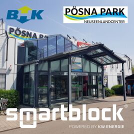 KW Energie stattet Leipziger Einkaufscenter mit einem smartblock 100s aus!