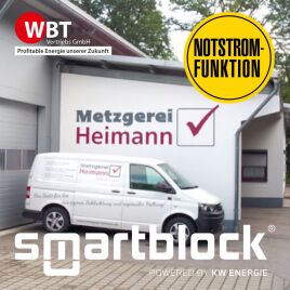 Gesicherte Energieversorgung durch PV-Anlage, BHKW und Batteriespeicher!