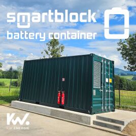 Weiterer smartblock battery container in Betrieb genommen!