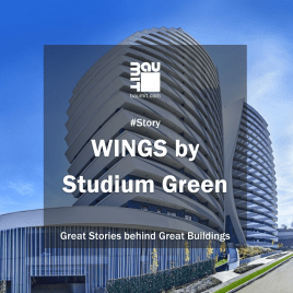 Great Stories behind Great Buildings #Baumit-Story: WINGS by Studium Green