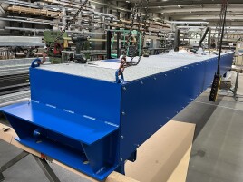 Begehbare Rolltoranlage