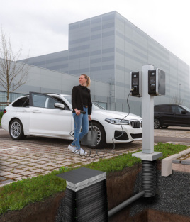 ROM-CHARGE - Die Ladesäulen Infrastruktur