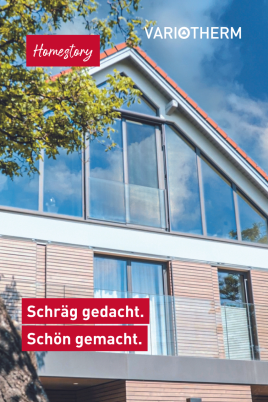 Schräg gedacht. Schön gemacht.