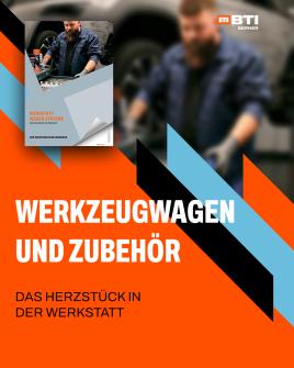 BTI by BERNER I Broschüre Werkzeugwagen & Zubehör