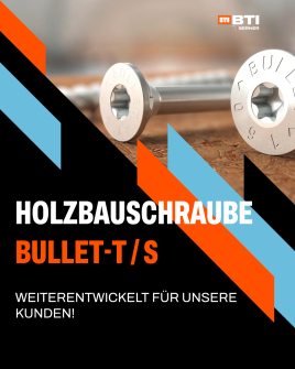 BTI by BERNER I Holzbauschraube Bullet-T / S