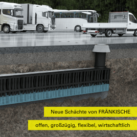 Cleveres Regenwassermanagement mit Stapelschächten