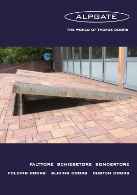 Konstruktion als Hochwasserschutz oder beispielsweise als Abdeckung für Hackgut-Lagerräume.
