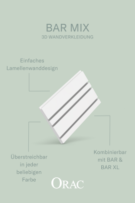 Kreatives Wanddesign mit Orac