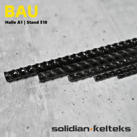 Begehbar. Höchste Leistung. Wie Stahl nur besser – das ist unser solidian REBAR!