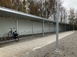 Fahrradüberdachung LOW