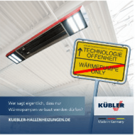 Wer sagt eigentlich, dass nur Wärmepumpen verbaut werden dürfen?