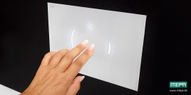 Berührungslose WC-Betätigungsplatte Zero Lumo