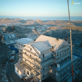 🏠 Neue Dachdämmung für das älteste Klinikhaus auf Amrum! 🌊✨