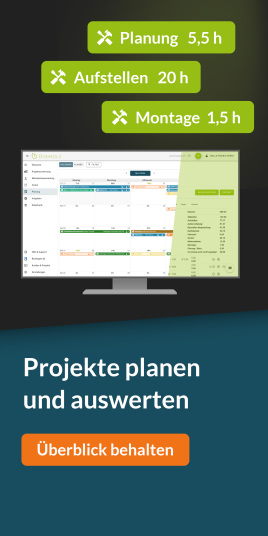 👀 Projekte planen und auswerten