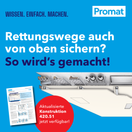 Freitragender Brandschutz für maximale Sicherheit – Promat liefert die Lösung!