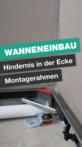 Flexibel bei Rohrleitungen in der Ecke