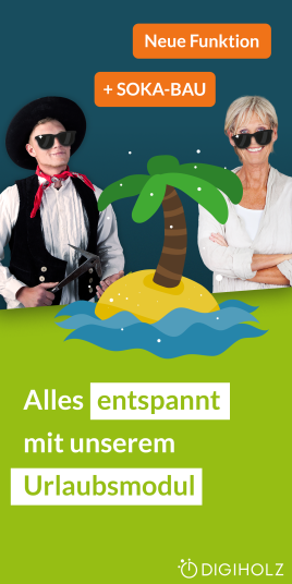 🏝 Neue Funktion: Urlaub