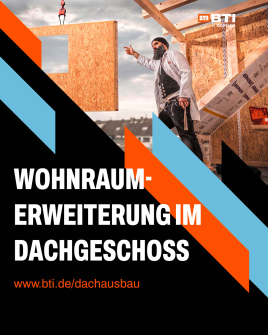 BTI by BERNER l Wohnraumerweiterung im Dachgeschoss