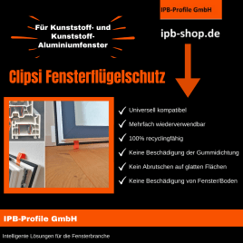 Clipsi Fensterflügelschutz