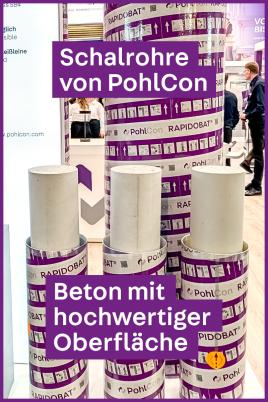 RAPIDOBAT®: Moderne Schalung von PohlCon