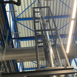 🏭 Effiziente Ableitung von Prozessabluft mit dem Schornsteinsystem ICS