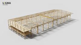 Innovative Holztragwerke für Ihren Hallenbau vom LIGNA systems