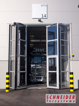 🚛 Robuste Falttore für Werkstätten & Transportunternehmen 🛠️