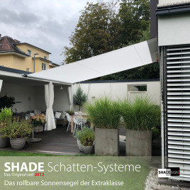 Das SHADE bietet auch einen optimalen Regenschutz