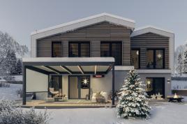 Höchste Stabilität: 400 kg/m² Schneelast mit dem WAREMA Glasdach Lamaxa L50 View