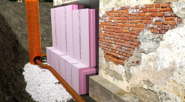 Thermische Sanierung von Kellerräumen mit Austrotherm XPS TOP Drain