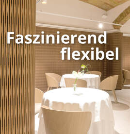 Dukta® Flexibles Holz mit der faszinierenden Optik