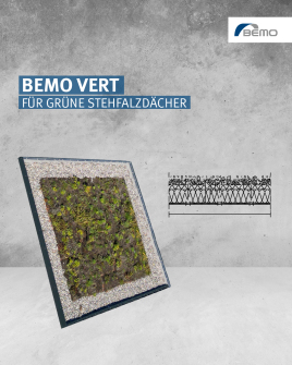 🌱 Grüne Stehfalzdächer mit BEMO