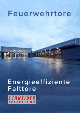 🔥 Sicherheit und Energieeffizienz – Alu-Falttor AL603EEF ideal für Feuerwehren! 🚒