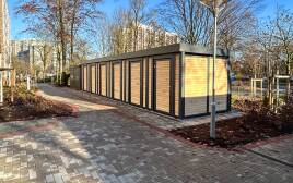 Fahrradeinhausung auf Maß