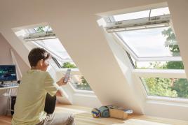 🏡 Automatische Dachfenster – Frische Luft auf Knopfdruck! 🌿✨