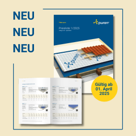 📢 Neue puren Preisliste ab 01.04.2025! 📢