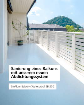 🏠 Balkone zuverlässig abdichten