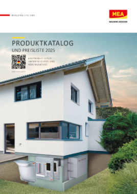 MEA BAUSYSTEME PRODUKTKATALOG 2025