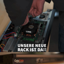 Die neue OctoGate Schulfirewall als 19-Zoll-Rack