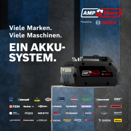 Viele Marken. Viele Maschinen. EIN AKKU-SYSTEM.
