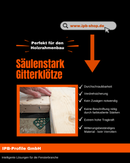 Die effiziente Alternative zu Holzunterlegern