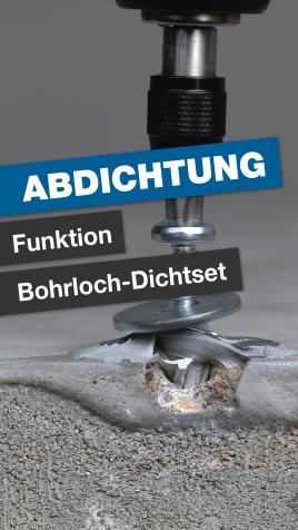Funktionsweise des Bohrloch-Dichtset