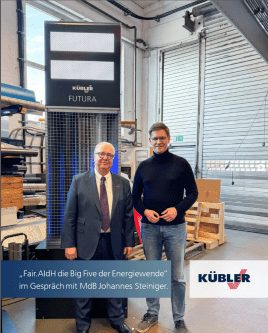 „Fair.AIdH beherrscht die Big Five der Energiewende“ –Thomas Kübler im Gespräch mit MdB Johannes Steiniger.