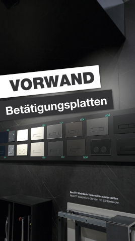 Vielfalt an Drückerplatten