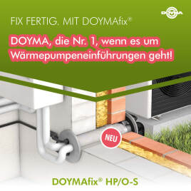 Wärmepumpeneinführung leicht gemacht: Die neue DOYMAfix® HP/O-S!