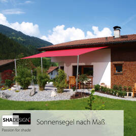 Sonnensegel für moderne Außenbereiche