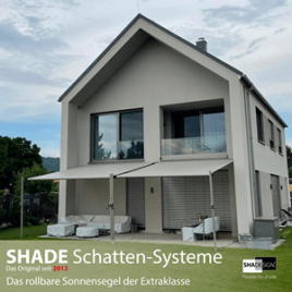 Design trifft Funktion – mit Stil beschattet