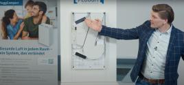 PluggCompact - Dezentrales Wohnraumlüftungssystem mit Wärmerückgewinnung