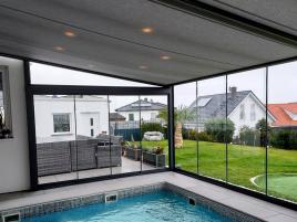 Schweng Poolüberdachung